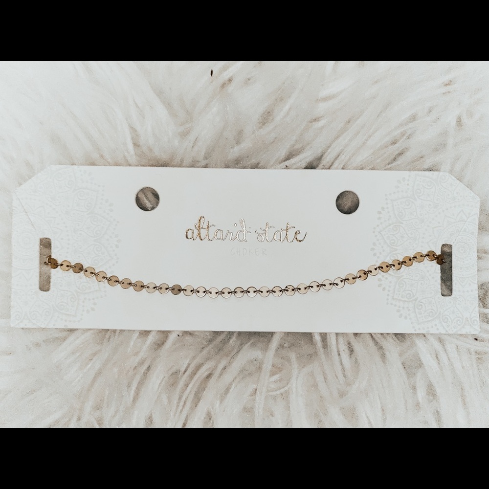 Altar’d state gold choker